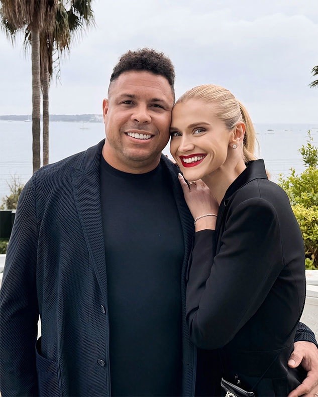 Huyền thoại bóng đá Ronaldo và vợ siêu mẫu dự Liên hoan phim Cannes 2024