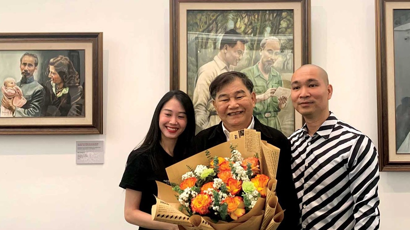 Vĩnh biệt họa sĩ Đào Trọng Lý,  một Việt kiều luôn hướng về quê hương