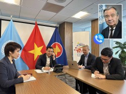 Tổng thư ký Liên hợp quốc nồng nhiệt chúc mừng Chủ tịch nước Tô Lâm