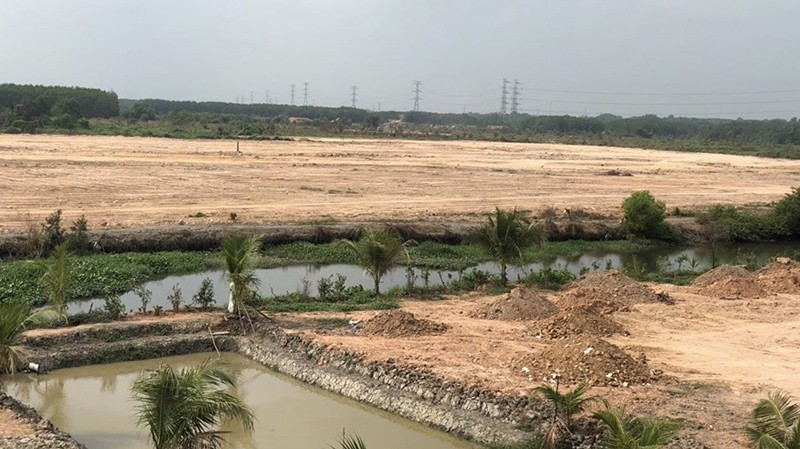 Khu đất xây dựng dự án. Khu đất xây dựng dự án.