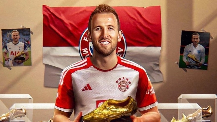 Harry Kane giành danh hiệu Chiếc giày vàng châu Âu mùa giải 2023/24