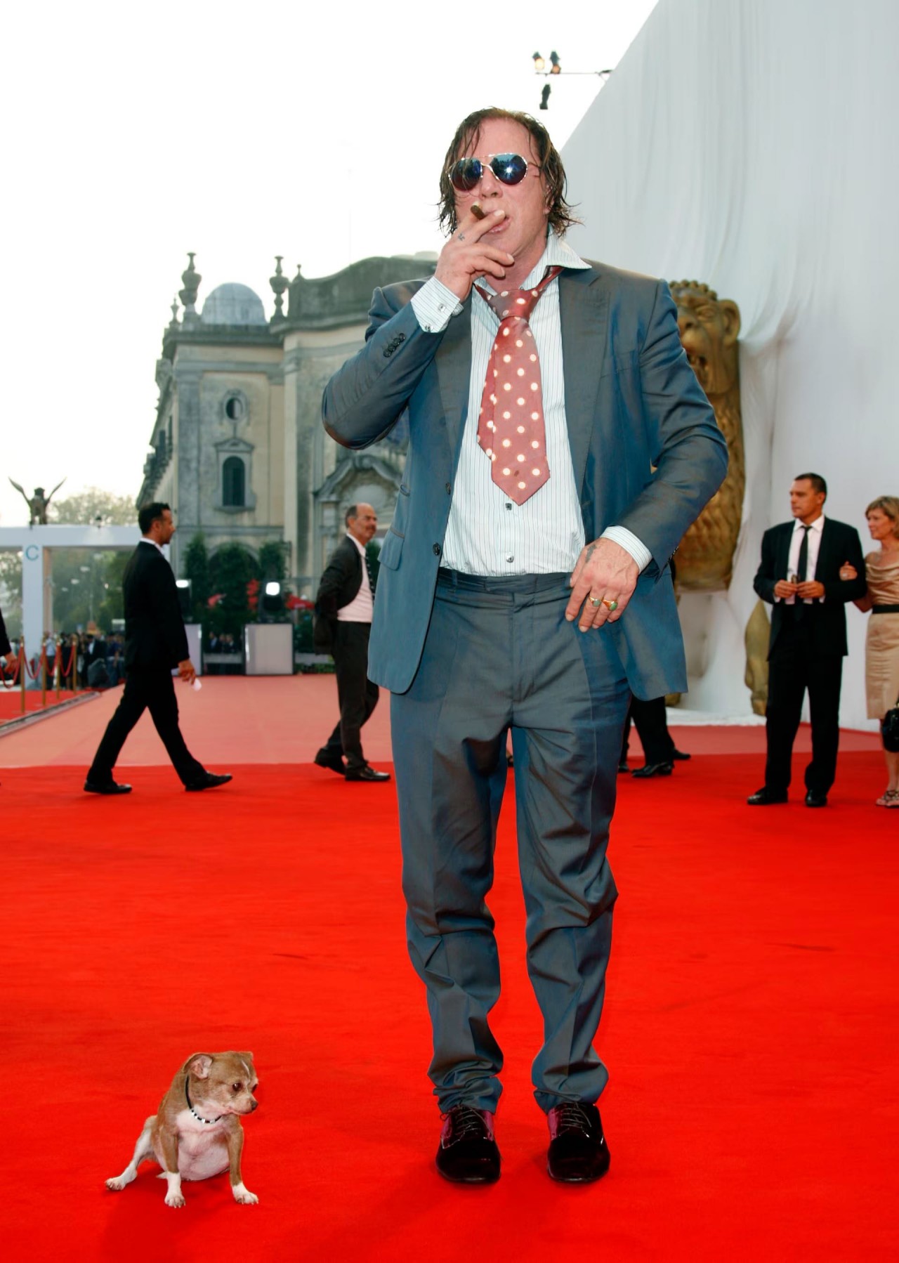 Khoảnh khắc đáng yêu trên thảm đỏ của những ‘người bạn’ lắm lông