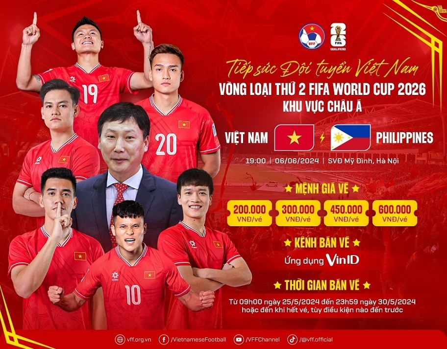 Vòng loại World Cup 2026: HLV Kim Sang Sik công bố danh sách 27 cầu thủ đội tuyển Việt Nam Vòng loại World Cup 2026: HLV Kim Sang Sik công bố danh sách 27 cầu thủ đội tuyển Việt Nam