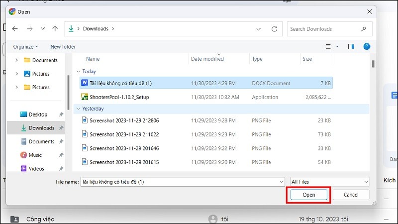 Chèn file Word vào Google Sheets đơn giản mà có thể bạn chưa biết Chèn file Word vào Google Sheets đơn giản mà có thể bạn chưa biết
