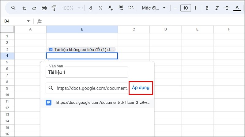 Chèn file Word vào Google Sheets đơn giản mà có thể bạn chưa biết Chèn file Word vào Google Sheets đơn giản mà có thể bạn chưa biết