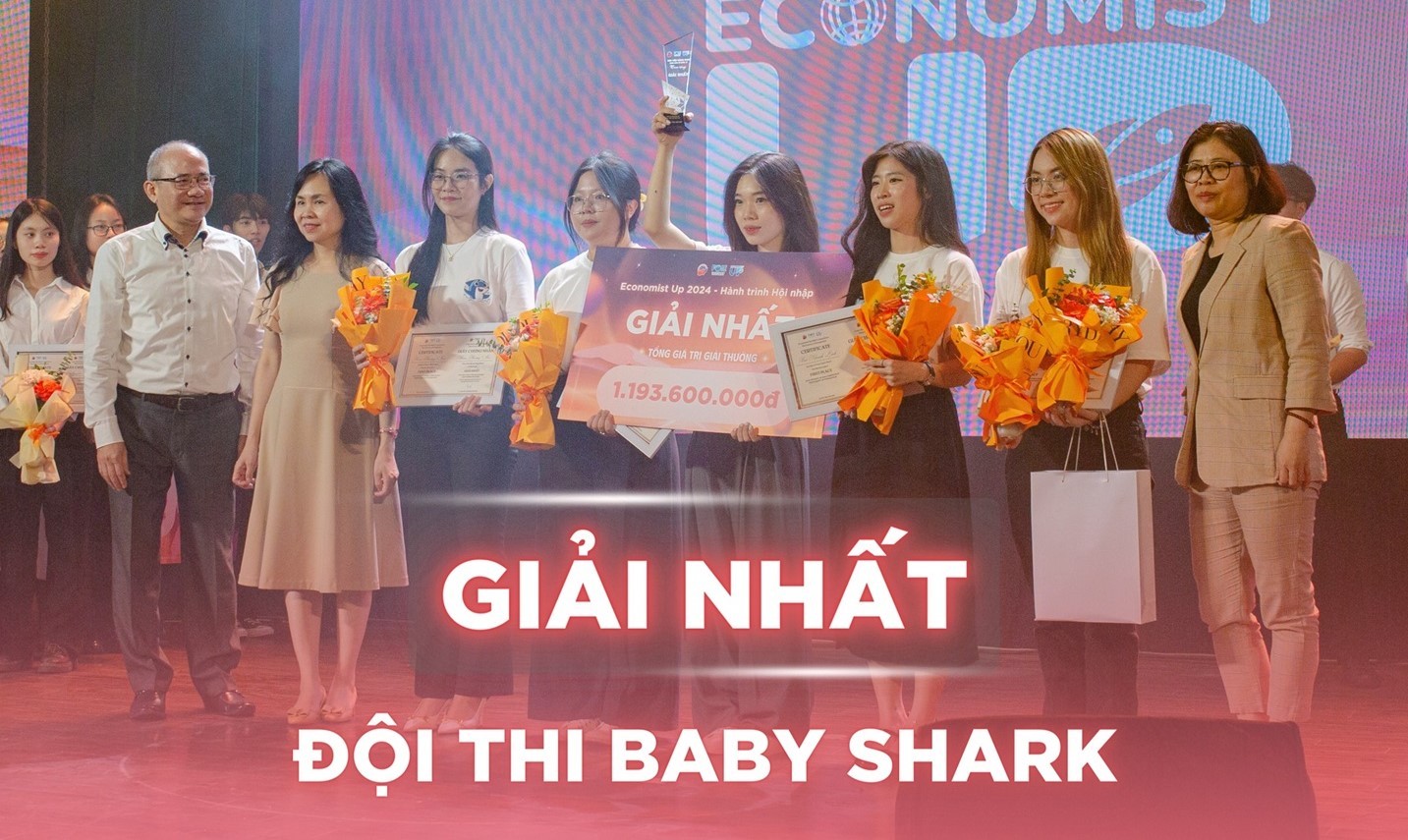 Economist Up 2024: Hành trình đầy cảm xúc của các bạn trẻ đam mê kinh tế