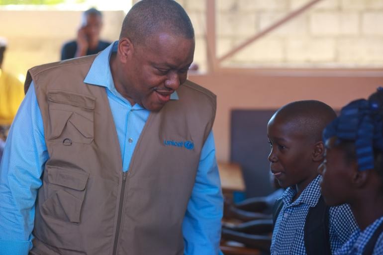 Khủng hoảng ở Haiti: Giám đốc khu vực của UNICEF được giao trọng trách Thủ tướng lâm thời Khủng hoảng ở Haiti: Giám đốc khu vực của UNICEF được giao trọng trách Thủ tướng lâm thời