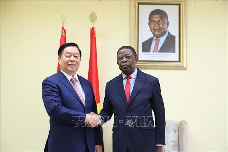 Việt Nam luôn coi trọng quan hệ hợp tác nhiều mặt với Angola và Đảng PMLA Việt Nam luôn coi trọng quan hệ hợp tác nhiều mặt với Angola và Đảng PMLA