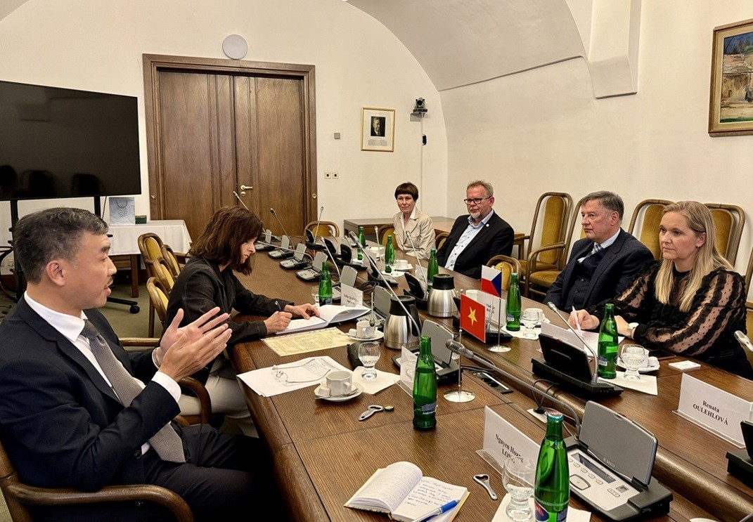 Chủ tịch Nhóm Nghị sĩ hữu nghị Czech-Việt: Quan hệ nghị viên hai nước phát triển tích cực