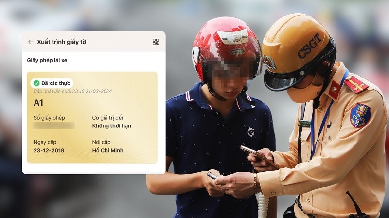 Hướng dẫn cách xuất trình GPLX trên VNeID đơn giản, tiện lợi Hướng dẫn cách xuất trình GPLX trên VNeID đơn giản, tiện lợi