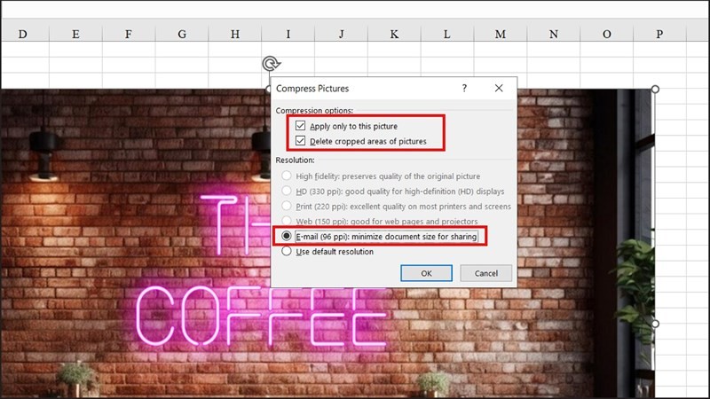 4 cách giảm kích thước bảng tính Excel giúp bạn chia sẻ thuận tiện hơn