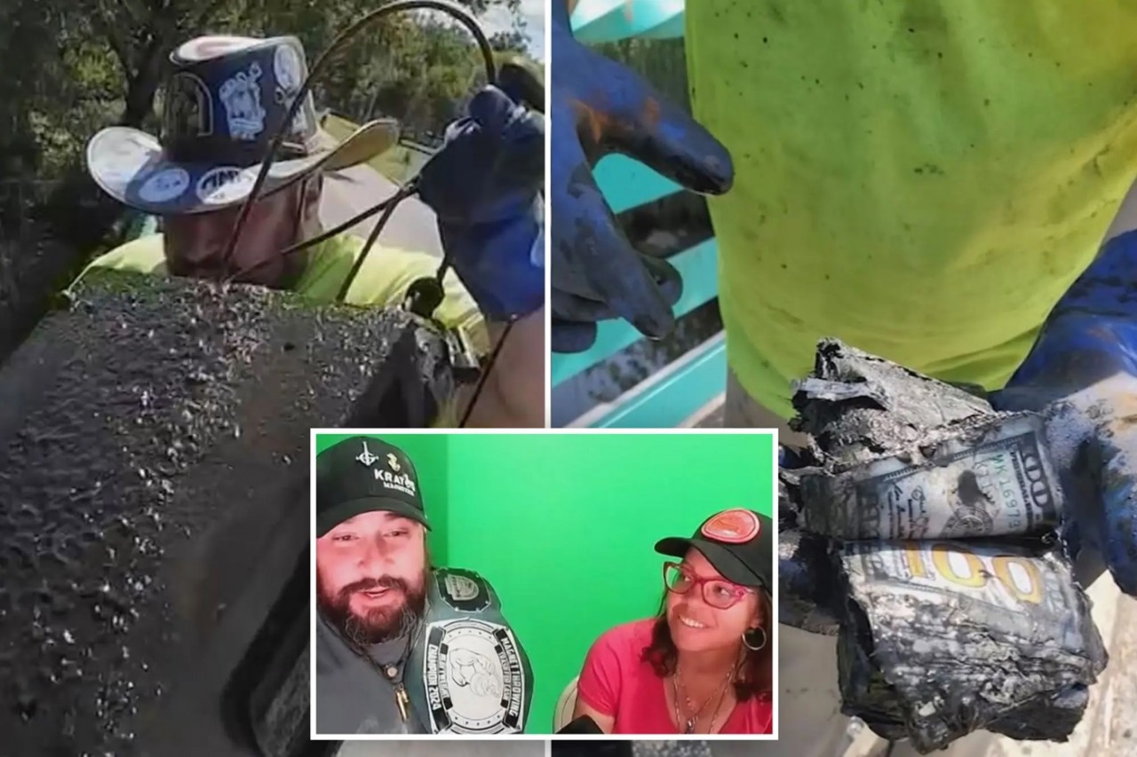 Mỹ: Cặp vợ chồng câu cá nam châm được... két sắt chứa đầy những tờ tiền không nguyên vẹn