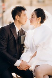 Ngắm ảnh cưới đẹp như mơ của diễn viên Midu