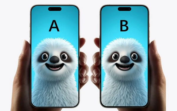 iPhone 16 Pro Max (trái) so với iPhone 15 Pro Max.