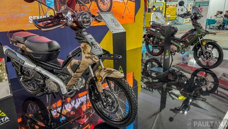 Cận cảnh xe máy Aveta Ranger Cub Cross 2024 vừa ra mắt tại Malaysia, giá từ 27 triệu đồng
