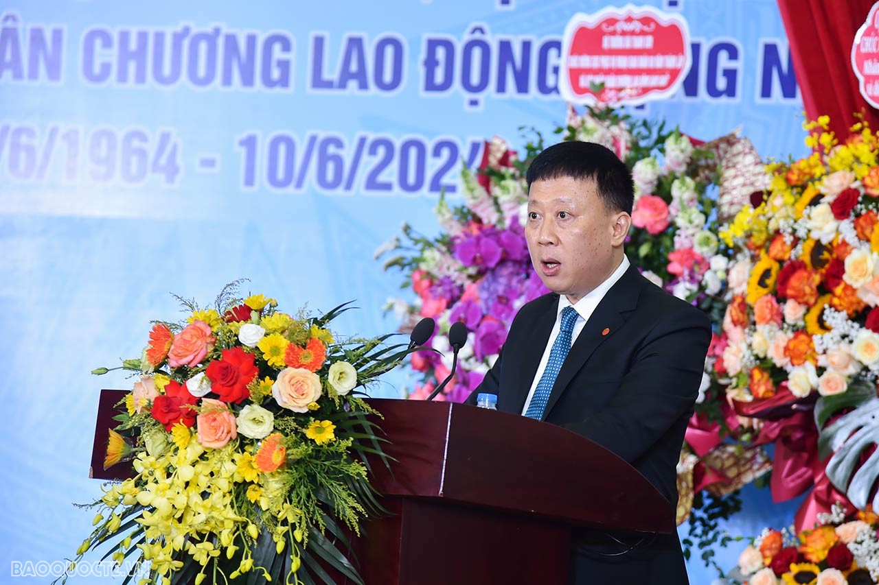 uyền Cục trưởng Cục PVNGĐ Ngô Phương Nghị phát biểu tại Lễ kỷ niệm. (Ảnh: Tuấn Anh)