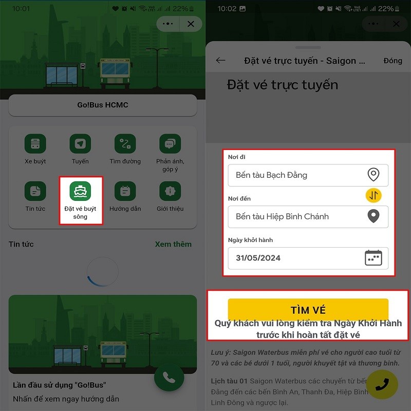 Mách bạn cách mua vé Water Bus trên Zalo tiện lợi, nhanh chóng