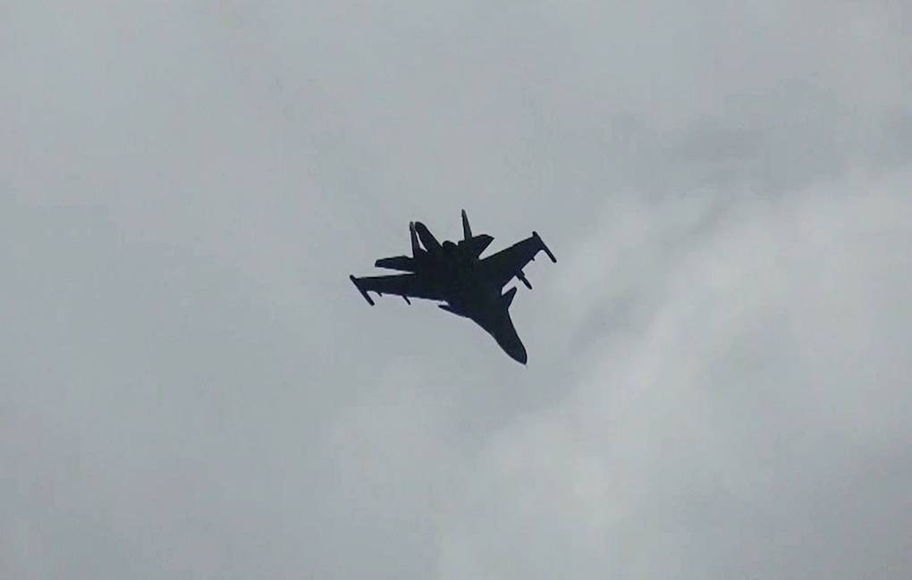 Máy bay ném bom Su-34 của Nga rơi ở Kavkaz, phi hành đoàn thiệt mạng. (Nguồn: TASS)