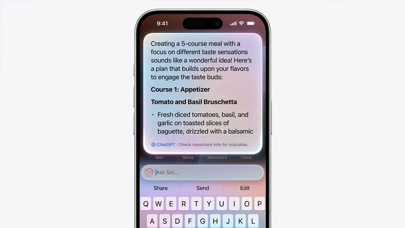 Tích hợp ChatGPT vào Siri Tích hợp ChatGPT vào Siri