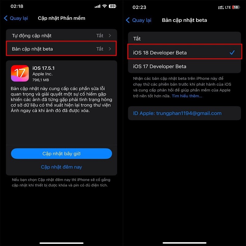 Mách bạn cách cập nhật iOS 18 Beta với nhiều tính năng mới siêu hay