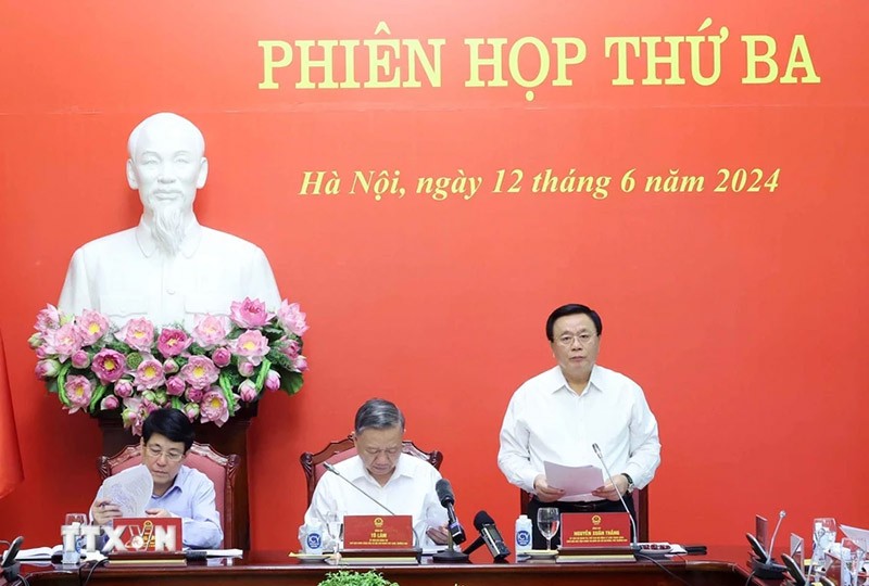 Chủ tịch nước Tô Lâm chủ trì phiên họp thứ ba Ban chỉ đạo tổng kết 40 năm đổi mới