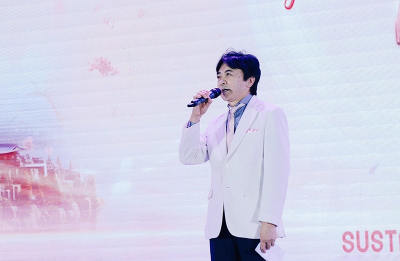 Ông Shinichi Watanabe – Chủ tịch Tập đoàn Ever Nhật Bản phát biểu.