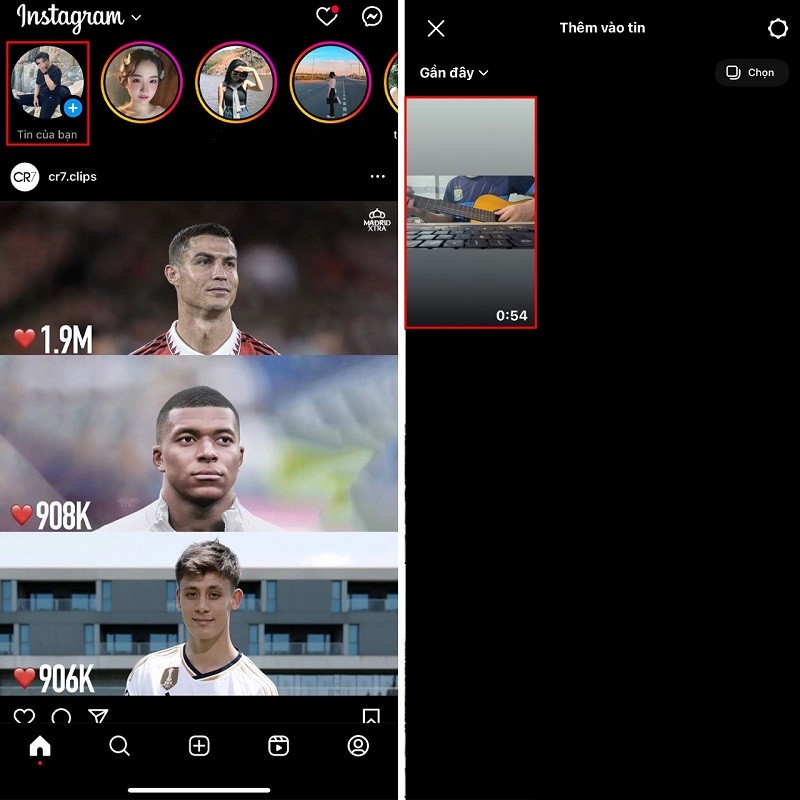Bí kíp đăng video dài lên story Instagram không bị cắt siêu đơn giản