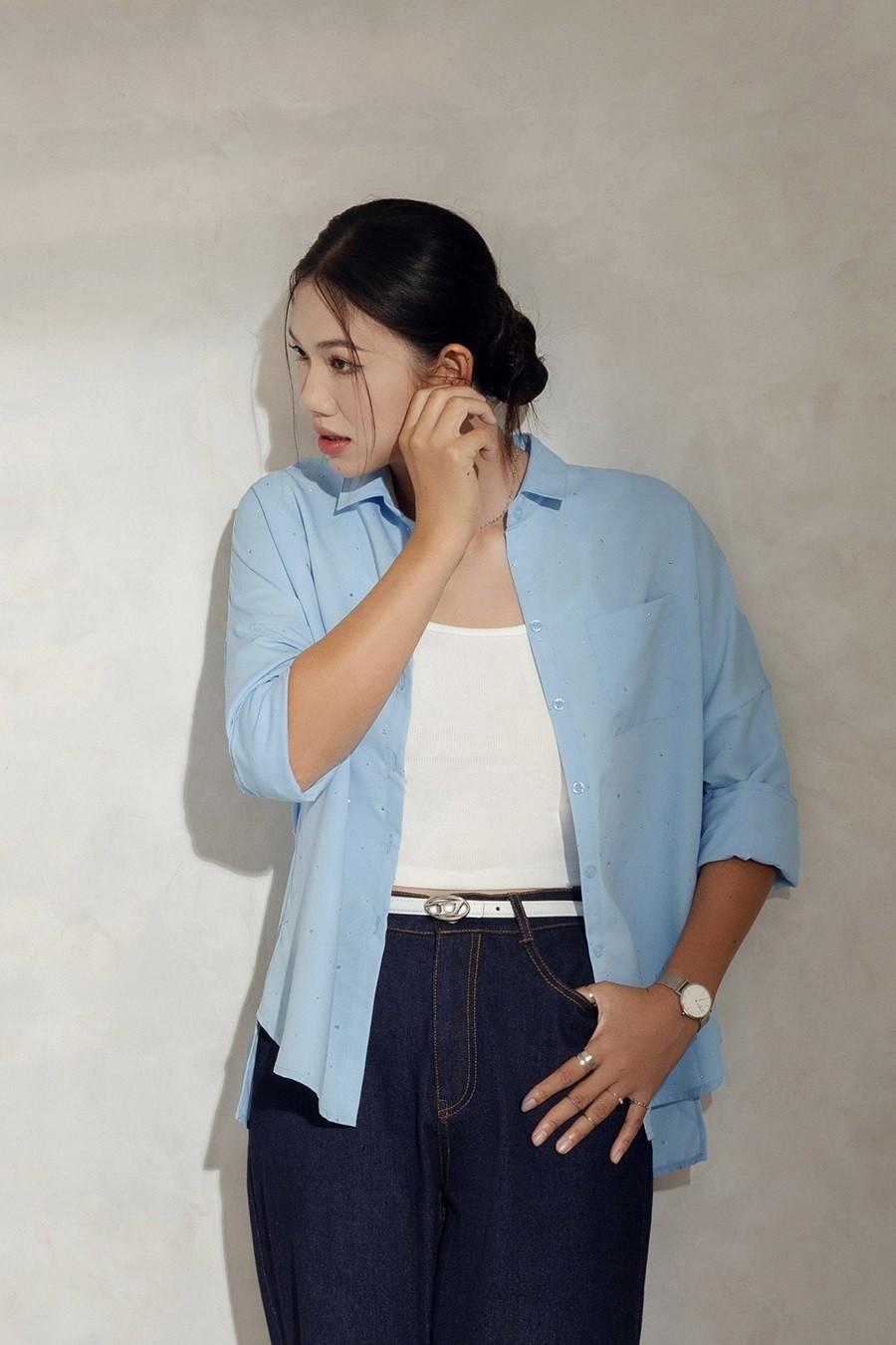 Kình ngư Ánh Viên làm mẫu ảnh