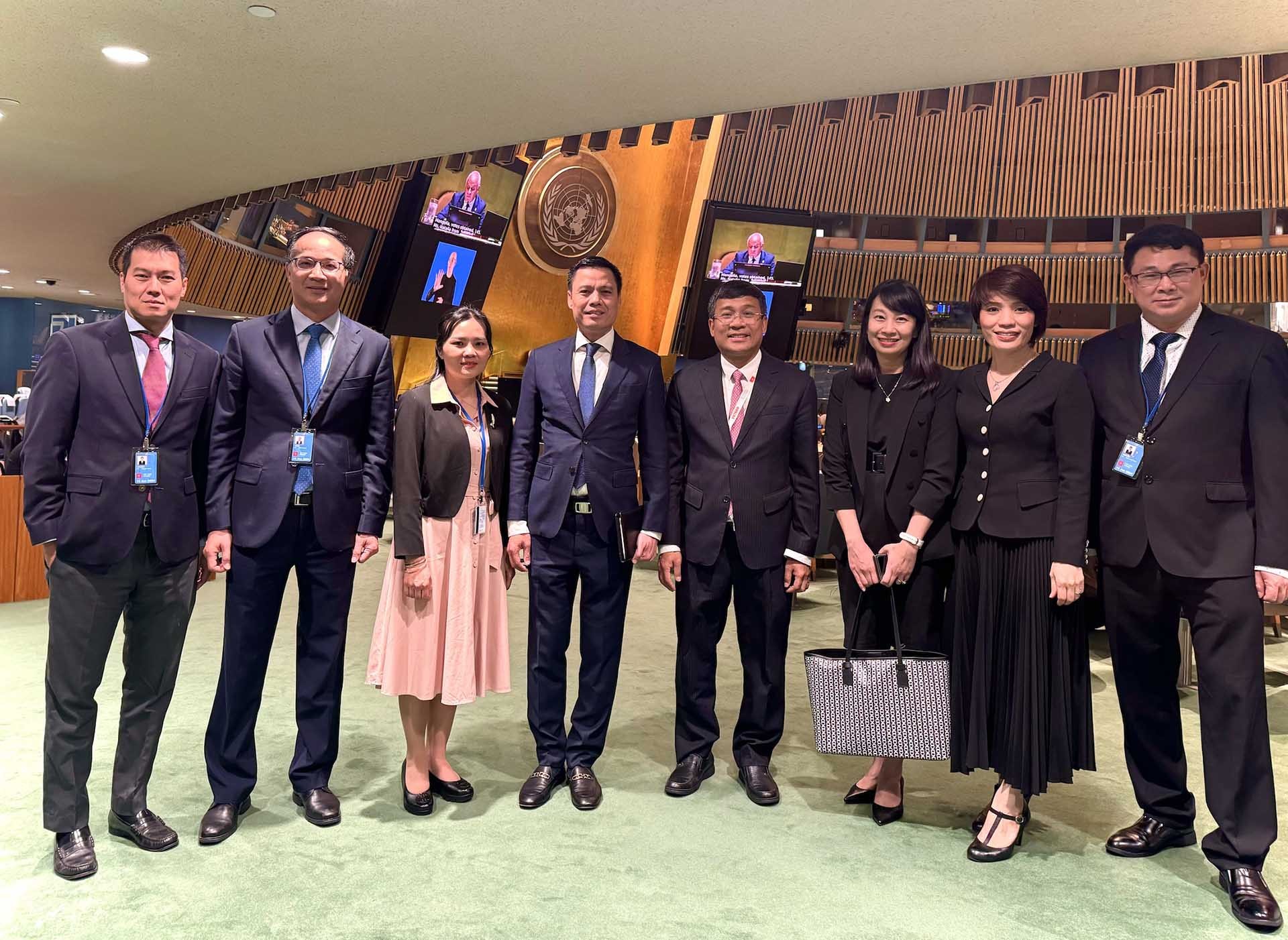 Việt Nam tham dự hội nghị các quốc gia thành viên Công ước Luật Biển của Liên hợp quốc lần thứ 34