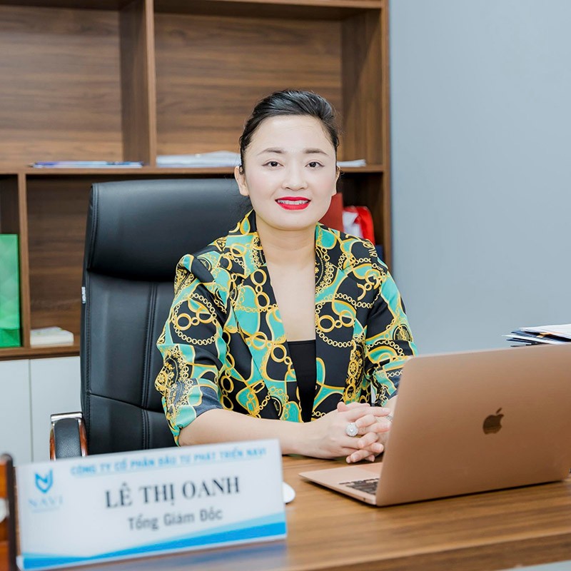 CEO Lê Thị Oanh. CEO Lê Thị Oanh.