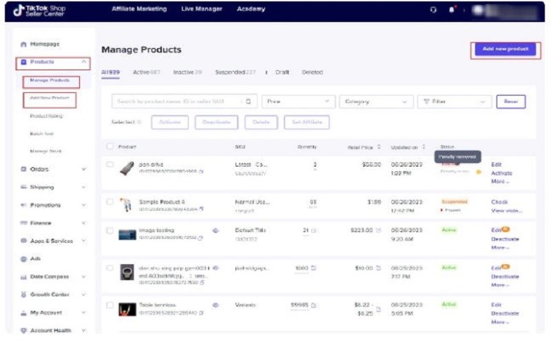 Hướng dẫn chi tiết cách đăng sản phẩm trên Tiktok Shop trên điện thoại Hướng dẫn chi tiết cách đăng sản phẩm trên Tiktok Shop trên điện thoại