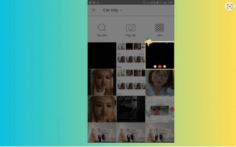 Mách bạn cách ghép ảnh call video với người nổi tiếng đơn giản bằng PicsArt