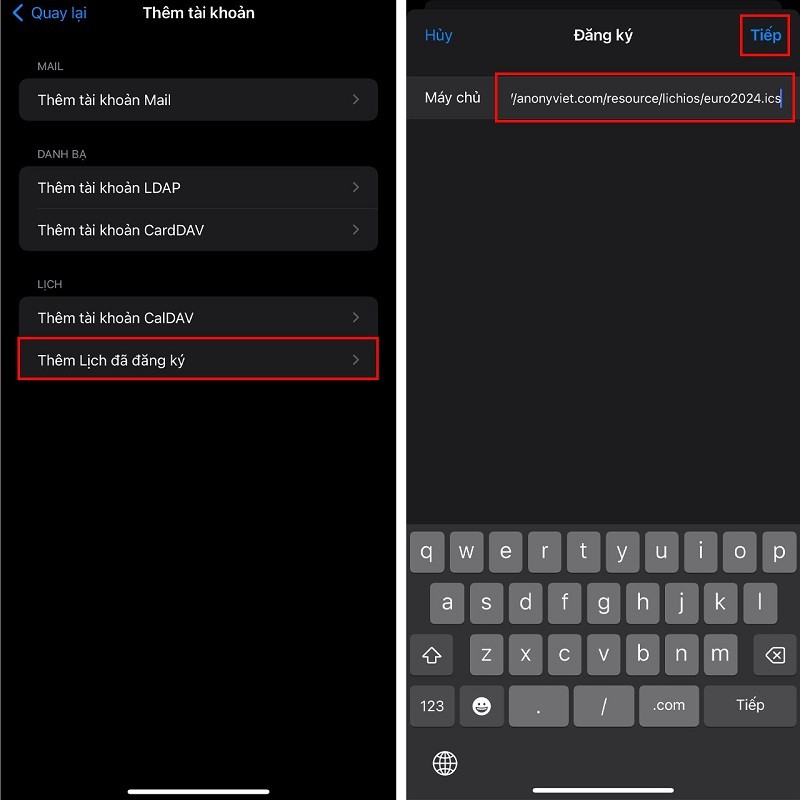 Thêm lịch Euro 2024 trên iPhone để không bỏ lỡ các trận đấu