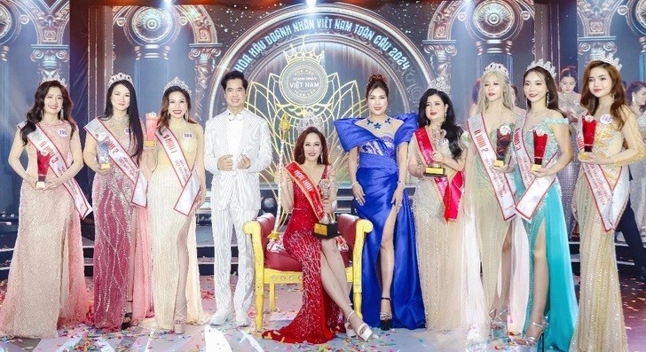 Doanh nhân Nguyễn Thị Triều đăng quang Hoa hậu Doanh nhân Việt Nam Toàn cầu 2024 Nguyễn Thị Triều đăng quang Hoa hậu Doanh nhân Việt Nam Toàn cầu 2024