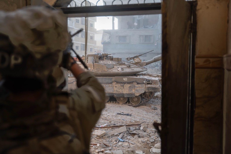 Quân của Lực lượng Phòng vệ Israel hoạt động ở Rafah phía Nam Gaza, trong một bức ảnh phát hành ngày 15 tháng 6 năm 2024. (Nguồn: Times of Israel)