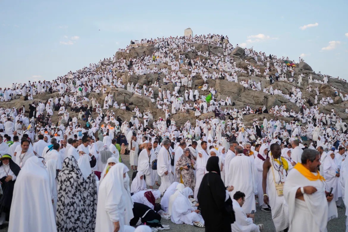 Hàng triệu người Hồi giáo hội tụ về núi Arafat dự lễ hành hương Hajj