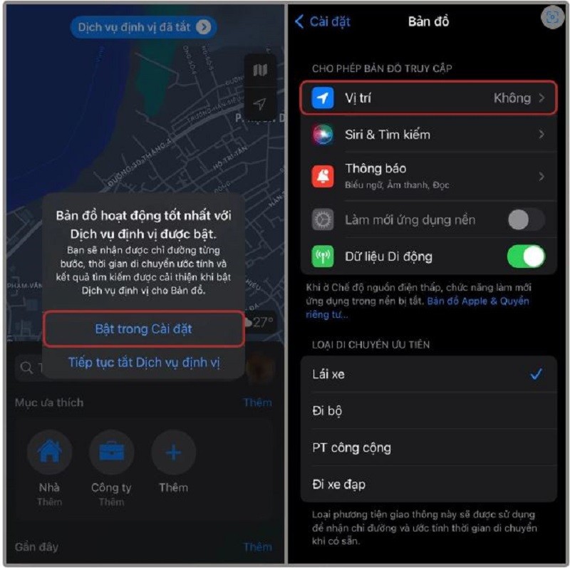 Xác định vị trí hiện tại trên iPhone siêu đơn giản