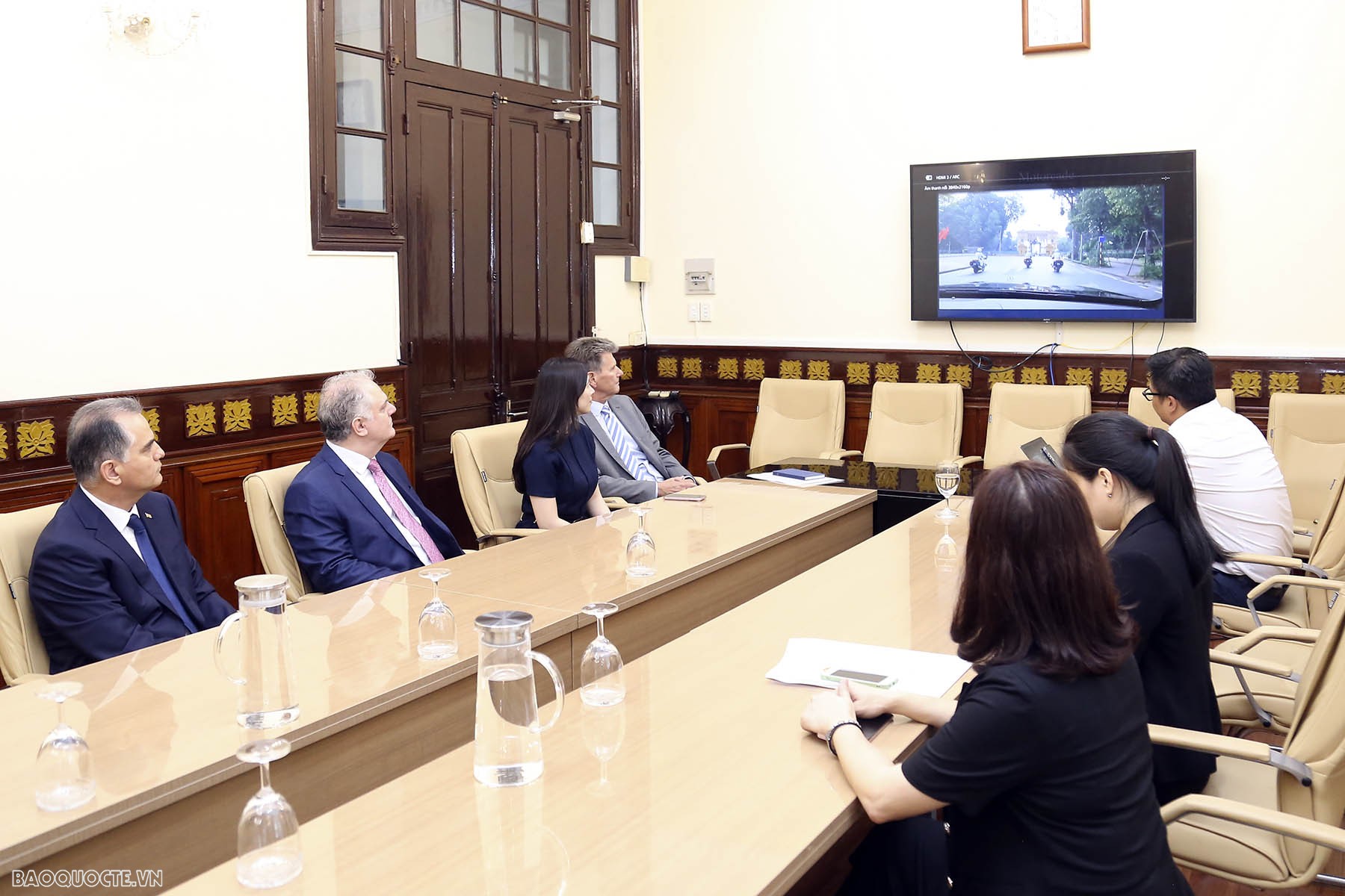 Tiếp nhận bản sao Thư ủy nhiệm bổ nhiệm Đại sứ Iceland, CH Cyprus, Turkmenistan tại Việt Nam