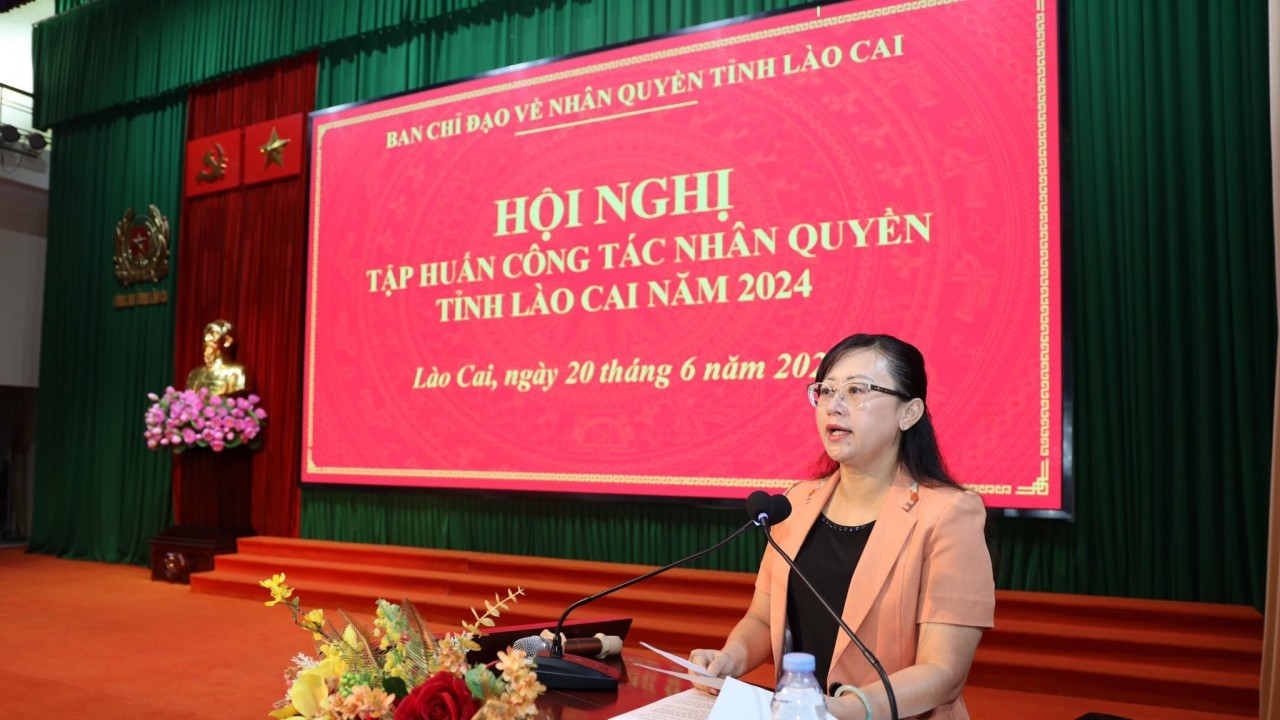 Lào Cai thúc đẩy công tác nhân quyền ngày càng hiệu quả và thực chất