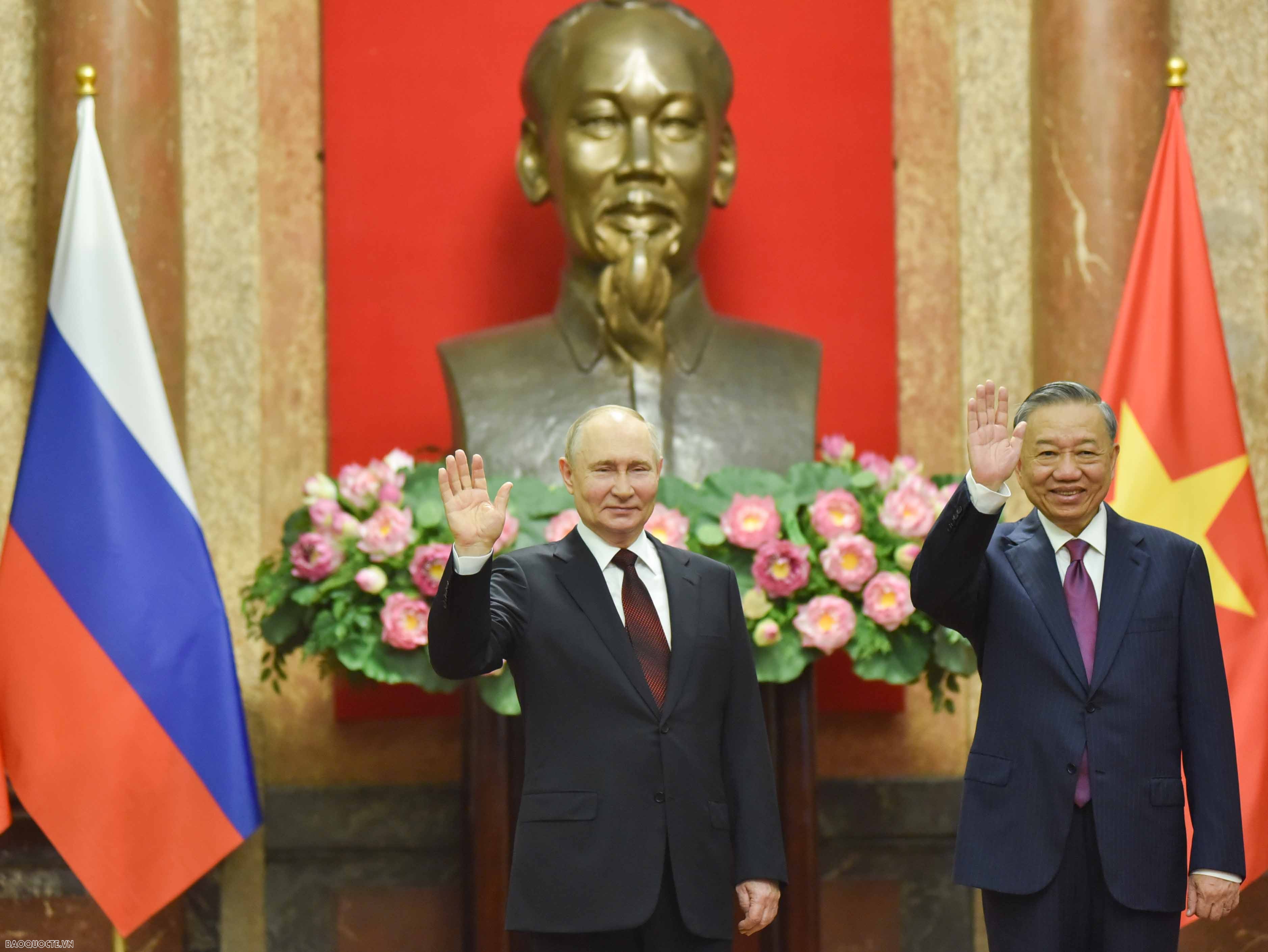 Việt Nam-Nga: Những đối tác tin cậy trong thế giới đổi thay Việt Nam-Nga: Những đối tác tin cậy trong thế giới đổi thay