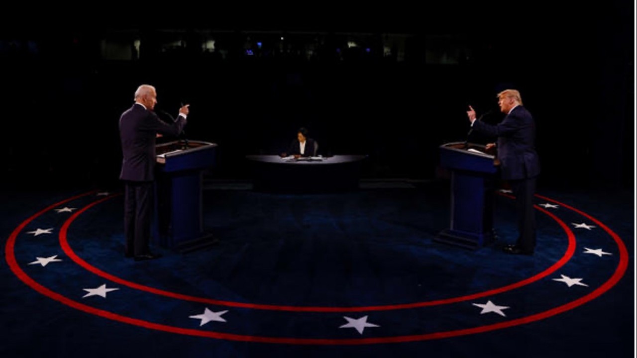 bau cu my 2024 man tranh bien mot doi mot dau tien xu co hoa huong ve san khau atlanta ngong cho hai tam nhin tuong lai khac biet