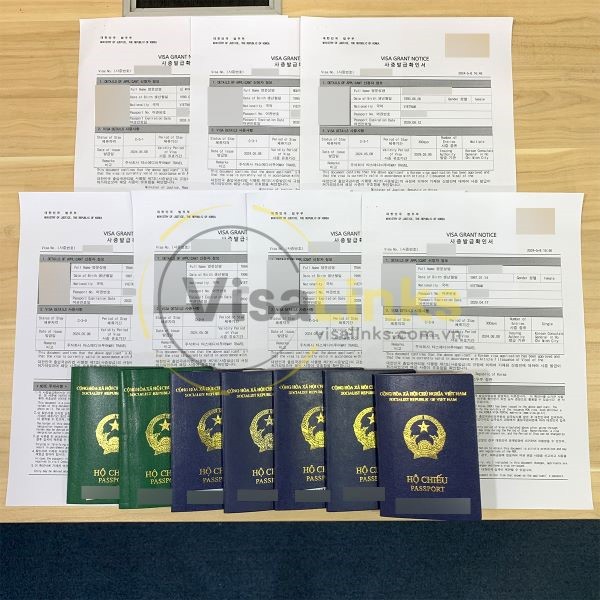 Visa du lịch Hàn Quốc.