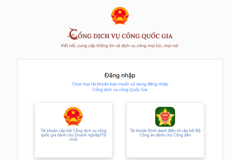 Tài khoản Cổng dịch vụ công quốc gia của cá nhân được sử dụng đến hết ngày 30/6/2024