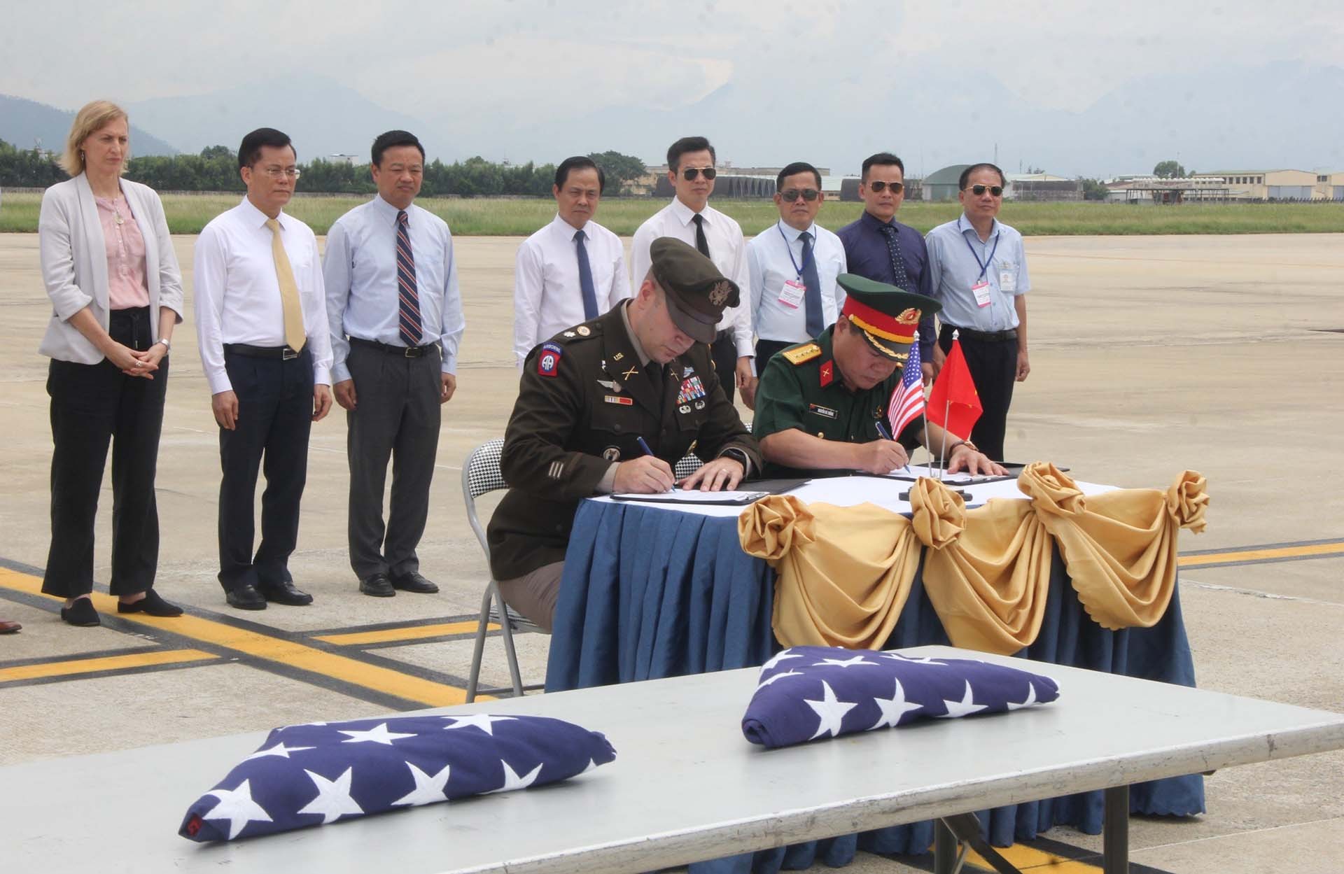 Lễ hồi hương hài cốt quân nhân Hoa Kỳ lần thứ 165