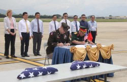 Lễ hồi hương hài cốt quân nhân Hoa Kỳ lần thứ 165