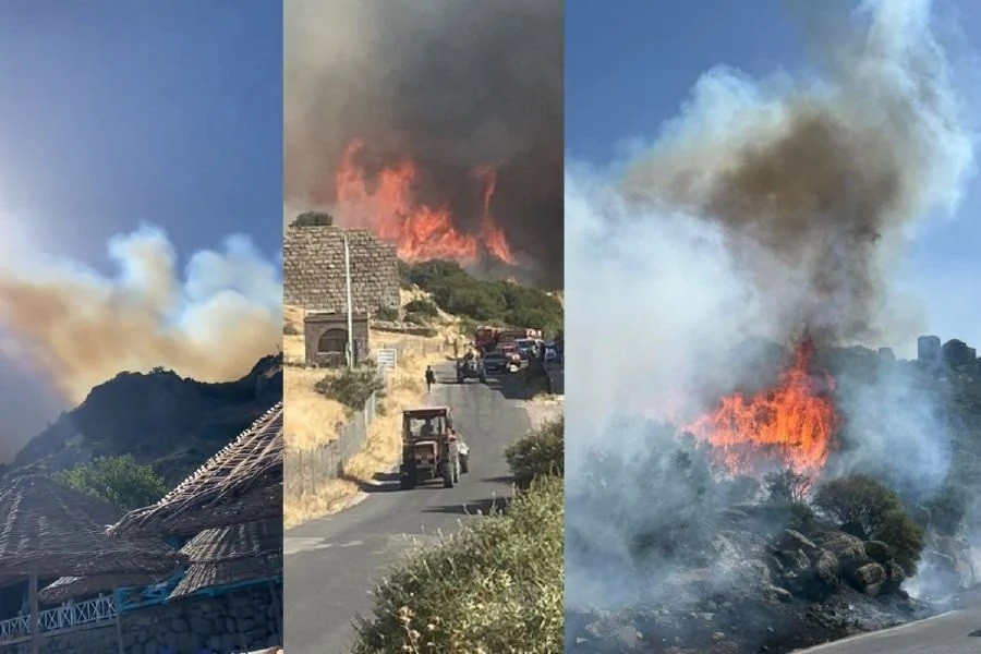 Cháy rừng bùng phát tàn phá di tích cổ ở phía Tây Thổ Nhĩ Kỳ.