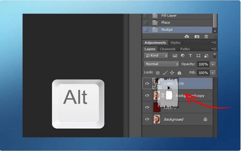 Hướng dẫn copy layer trong Photoshop với vài thao tác đơn giản