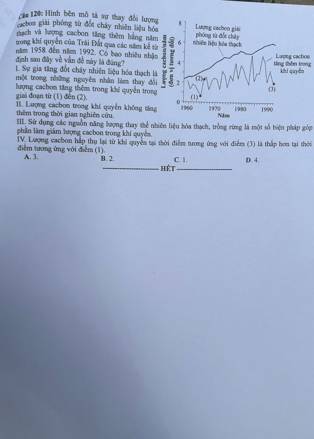 Thi tốt nghiệp THPT 2024: Đề thi và đáp án mông Sinh học Thi tốt nghiệp THPT 2024: Đề thi và đáp án mông Sinh học