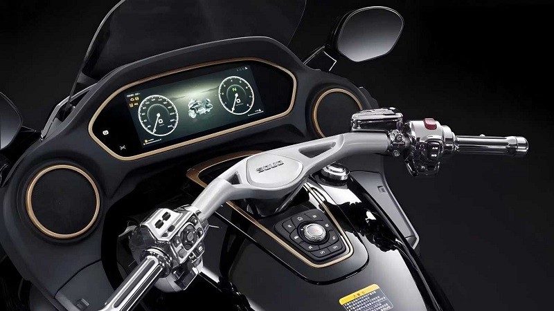 Cận cảnh mô tô phân khối lớn GWS S2000 vừa ra mắt tại Trung Quốc