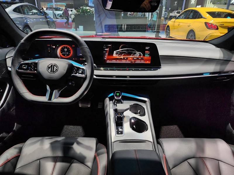 Nọi thất của MG7 trang bị đầy đủ tiện nghi